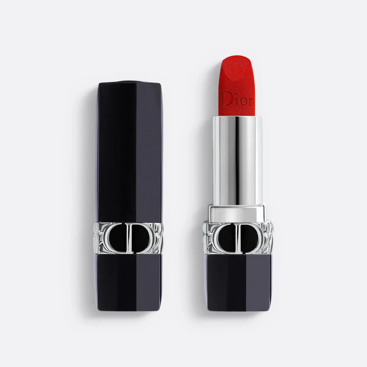 Rouge Dior Lipstick (999 red) velvet finish